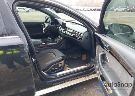 2013 Audi A8 L 4.0T из США, поврежденный, VIN WAUR2AFD2DN016725